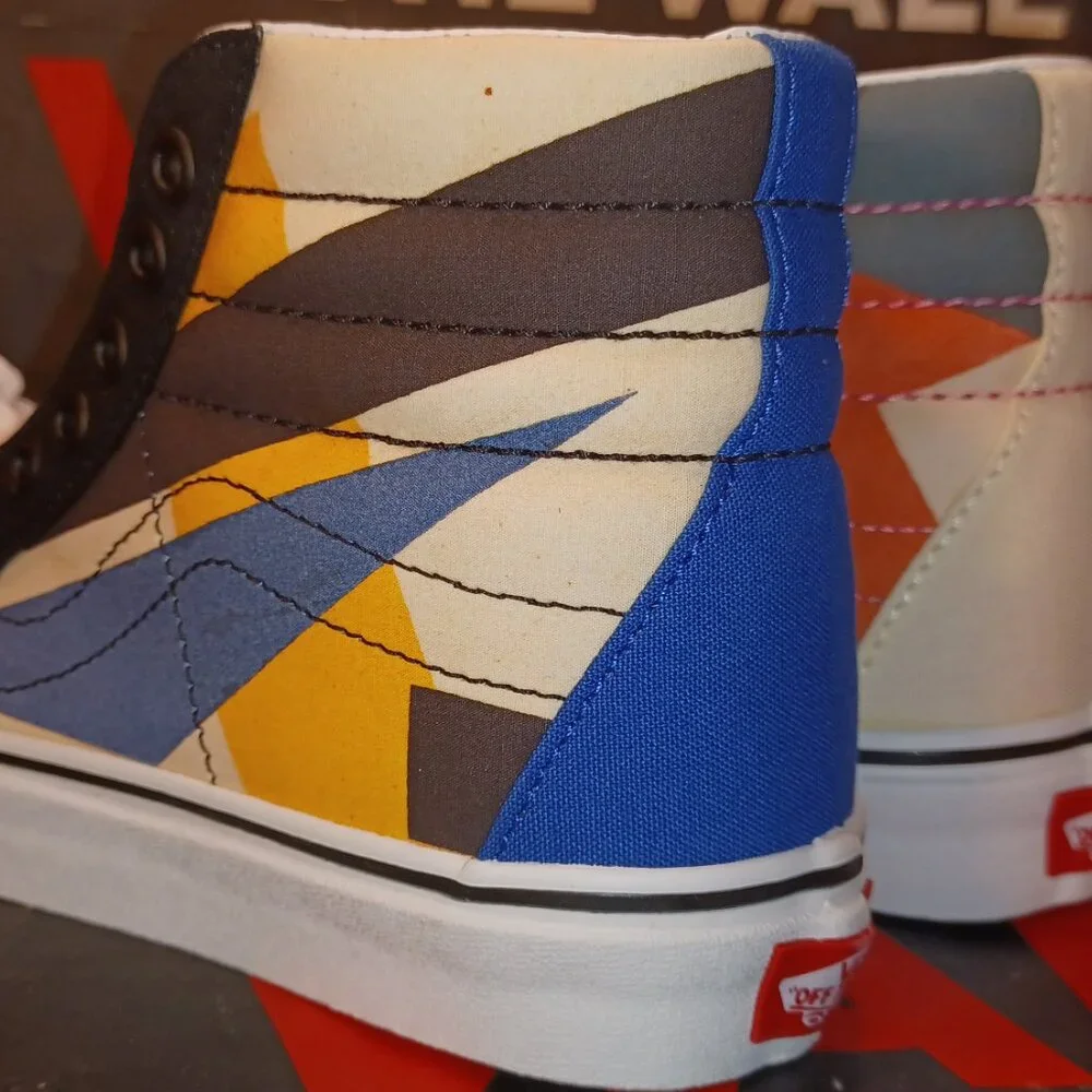 Vans X MoMA Men's 4.5/Women's 6 Sk8-Hi Lyubov Popova Sneakers LE VN0A4U3C22J - Picture 3 of 11